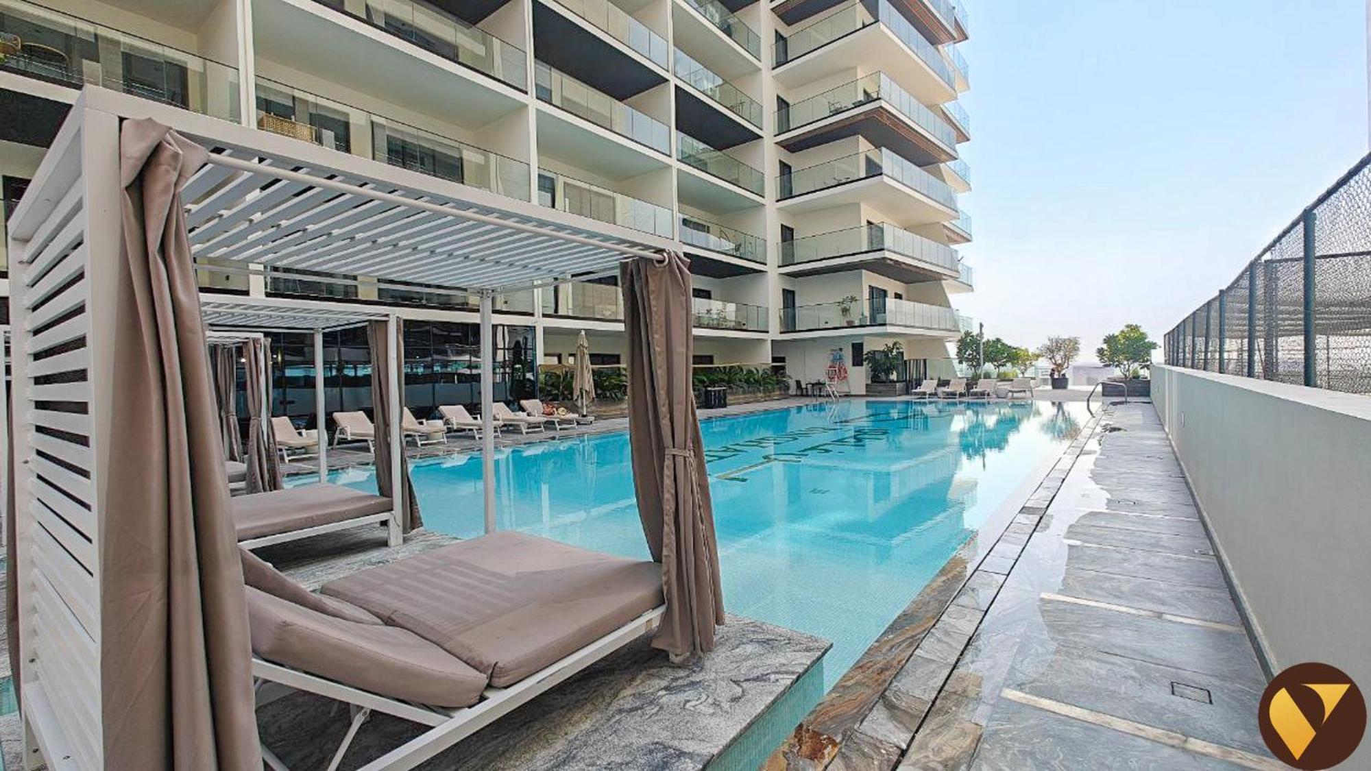 Vogue Spacious Brand New Three Bedroom Located Binghatti Creek, Smart With Creek Harbour View & Big Balcony * Dubai